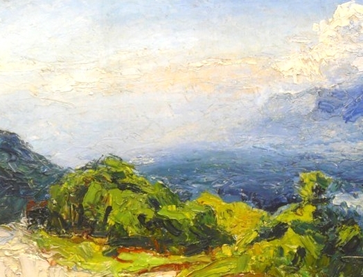Abbé Pierre Calès artiste peintre Laurent Guétal Dauphinoise Grenoble